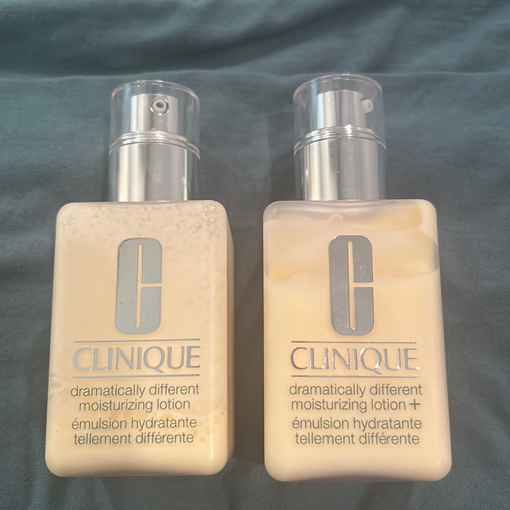 Clinique moisturizer x2